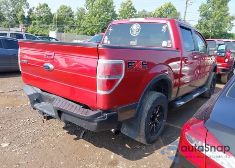 2009 Ford F150 Supercrew from USA, damaged, VIN 1FTPW14V29FB12513